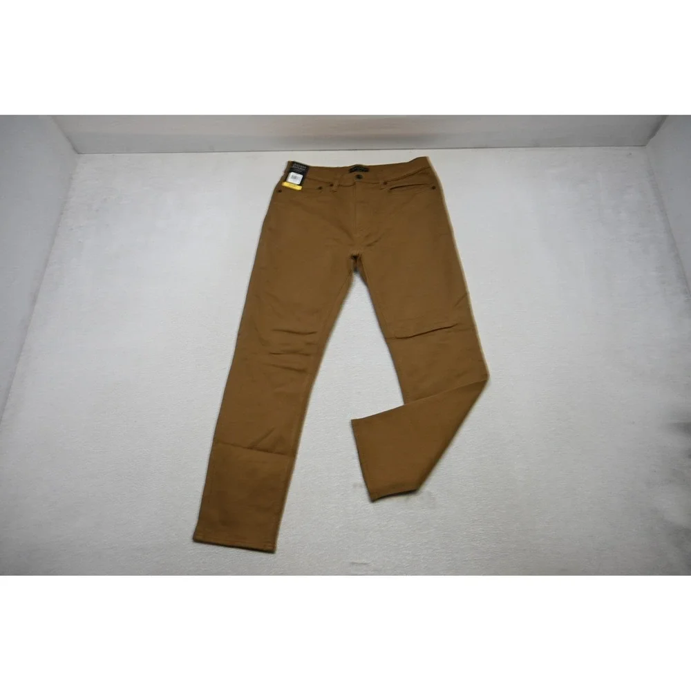 Banana Republic 5 Pocket Pant Mens 32x30 Tan Otter Straight Leg Chino New